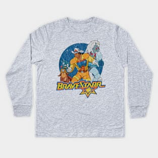 Vintage BraveStarr Kids Long Sleeve T-Shirt